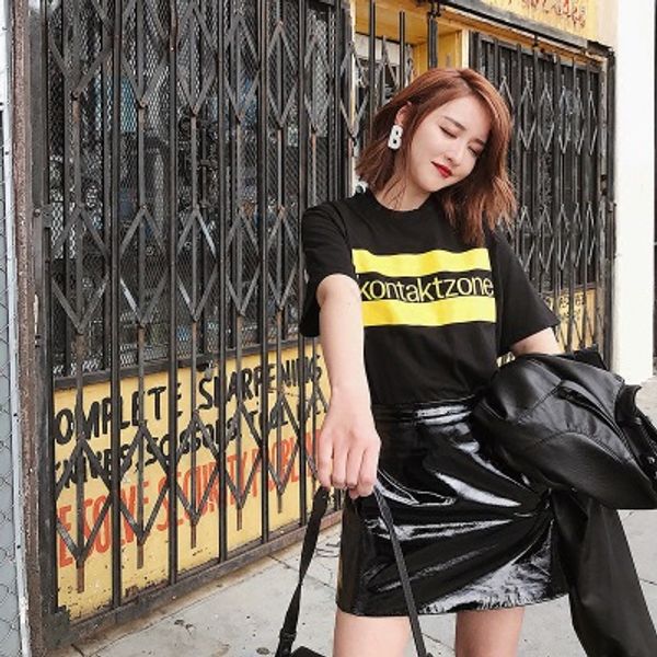 

2018 new fashion genuine sheep leather skirt g2, Black