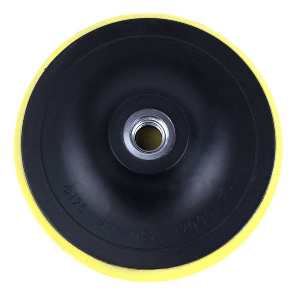 

promotion m14 backing pad polishing buffing plate rubber universal dia 125mm