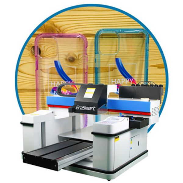 

three print head xp600 6090 varnish a1 size uv flatbed printer for ceramic tile