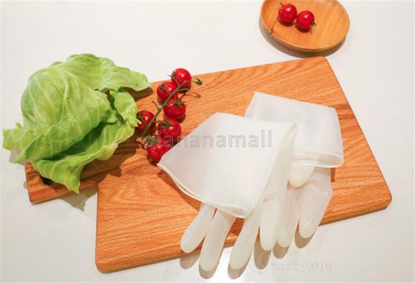 

nitrile disposable work glove 100pcs prep cooking kitchen food waterproof service cleaning gloves 8v5o qa