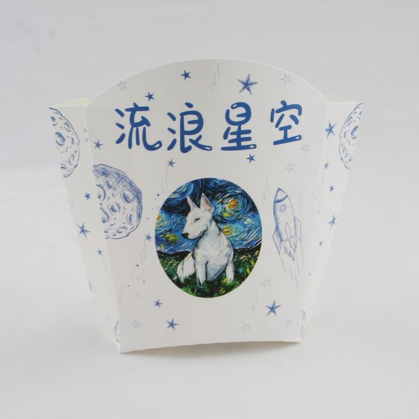 

100pcs craetive party birthday wedding favor french fries snack paper cup small food disposable takeaway packaging cups