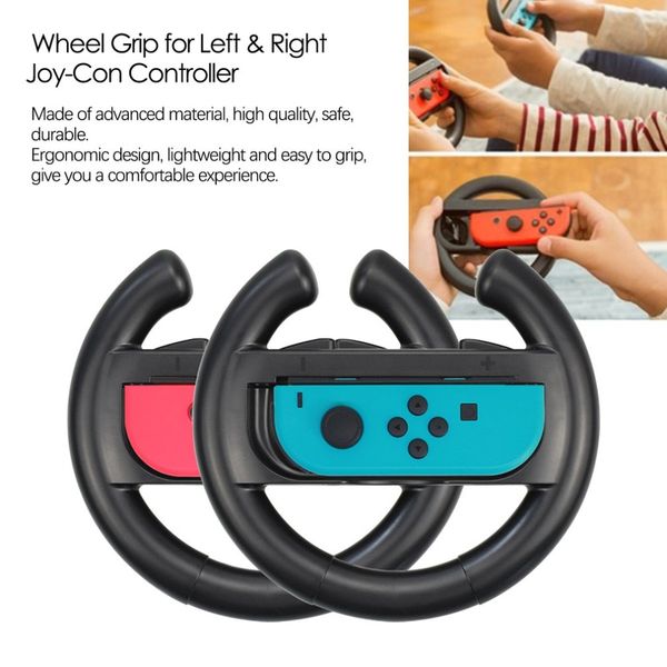 

for nintend switch abs steering wheel handle stand holder left right joy-con joycon for nintend switch ns nx controller wheels
