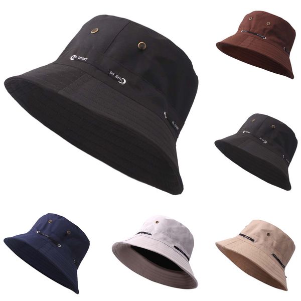 

summer new adults sun hat bucket cap fisherman plaid beach casual daily fashion wild sun protection flat cap 0326