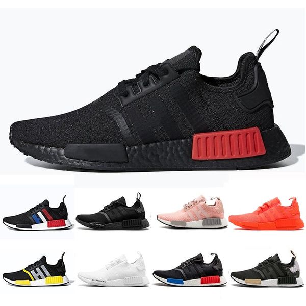 

runner nmd r1 xr1 pk triple black blue white red orange 3m primeknit men women classics running shoes sports designer sneakers 36-45