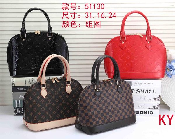 

2020 designers handbags luxury bags shoulder tote clutch bag leather purses ladies women bags lv louis vuitton, Golden;silver