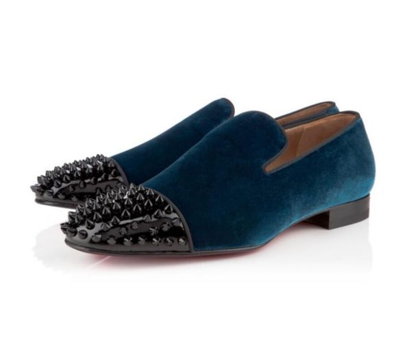 

2019 fashion genuine leather studded spikes casual shoes for men and women low sneakers junior spiked red bottom,genuine leather 36-47, Black