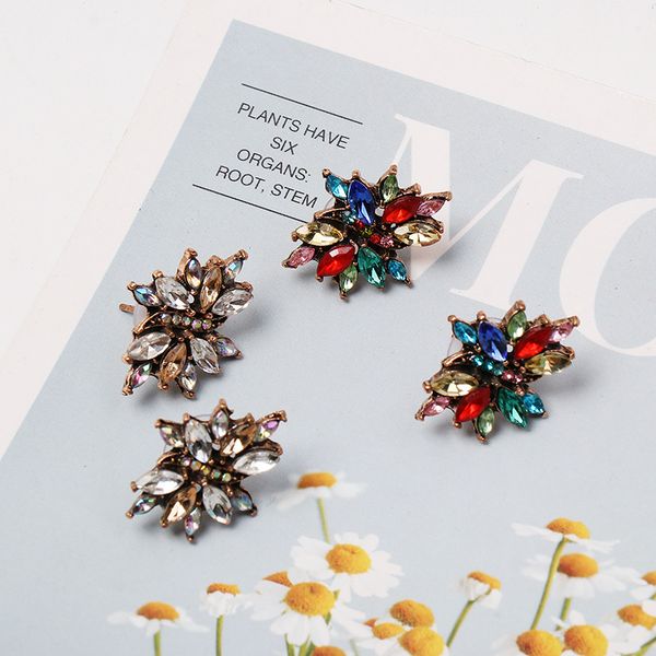 

new simple fashion earrings with euro-american windbreaks, Silver