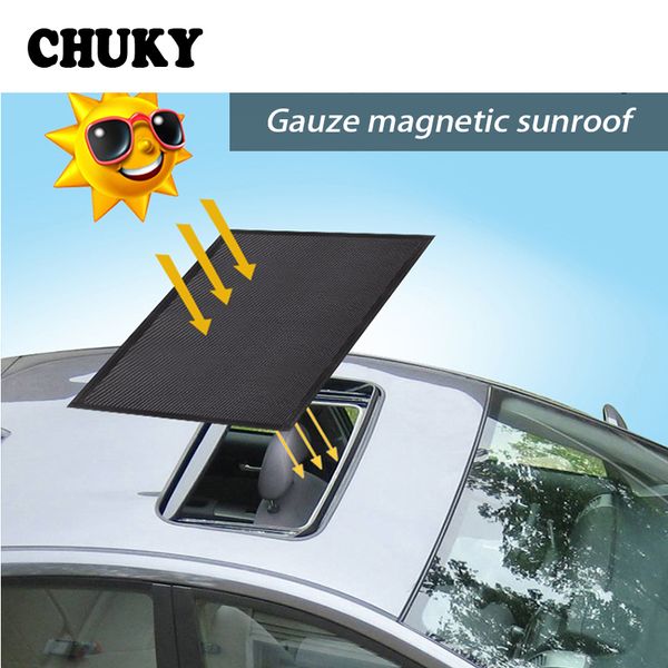 

chuky car sunroof window cover sun visor mesh mosquito dust protection for a3 a4 b6 b8 b7 b5 a6 vw polo golf 4 5