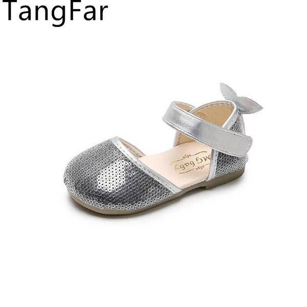 

2020 new children' small leather shoes girls non-slip princess shoes children' soft bottom bow casual, Black;grey