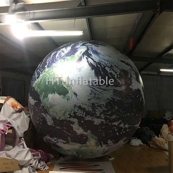 giant inflatable earth ball