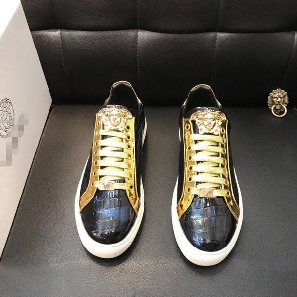 

men's genuine leather shoes breathable loafers for business men dress shoes cowhide flat shoes mens moccasins 38-44 e41, Black