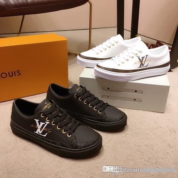 

designer fashion luxury sports sole is red low-men and women luxury shoes party wedding crystal leather sneakers, Black
