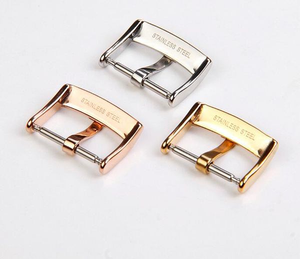 

gosoel2005 pin buckle tool fix tool watch replacement watch buckle substitute butterfly fly convex solid stainless steel buckle leather s