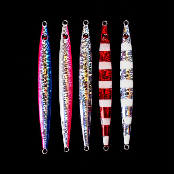 

lurekiller jigging lure lead fish metal jigs 80g-200g 5 colors saltwater fishing lure