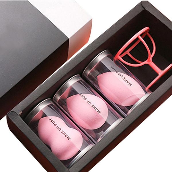 

sponge set for makeup cosmetics make up puff blender set makeup sponge wet and dry dual-use cosmetic powder puff tool