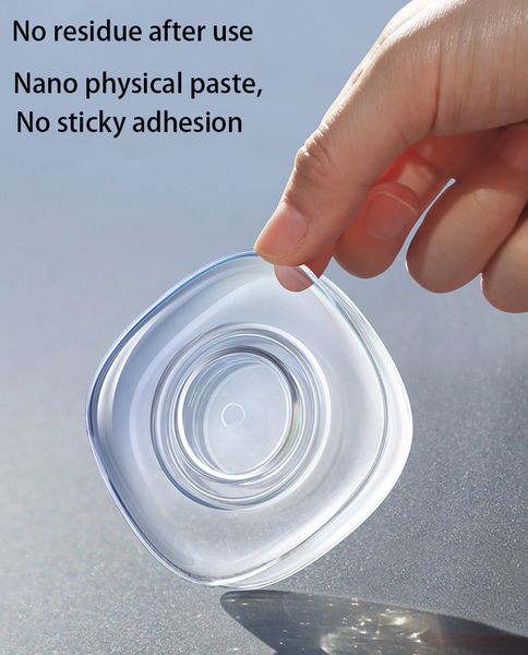 

nano gel stickers no trace magic random stickers multifunctional double-sided stickers lazy car mobile phone bracket