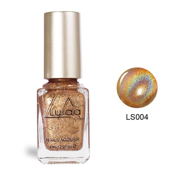 

6 colors glitter squins nail polish diy 3d nail art decoration 789