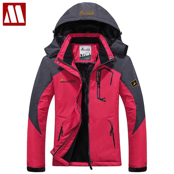 

лыжная куртка женщины водонепроницаемого руно снег куртка тепловое coat для открытой леди горных лыж сноуборд шинели плюс размер марки, Black;brown