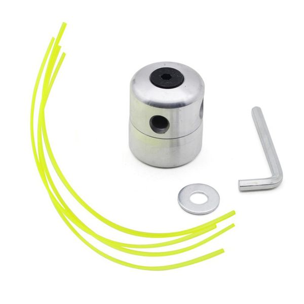 

aluminum grass trimmer head with brush cutter head lawn mower cutting line for strimmer replacement for grass cutter