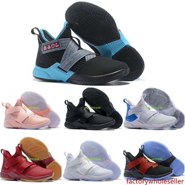 

2019 new arrival basketall shoes soldier shoes for men 12 original designer sneakers blue bred camo black red xii svsm agimat size7-12