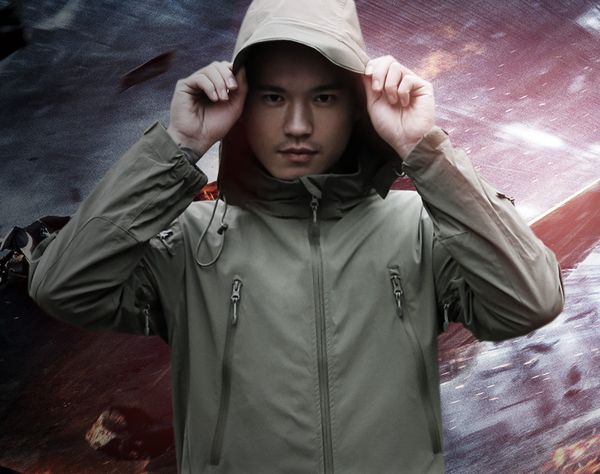 

tactics army fans soft shell male outdoor sport windbreaker tibetan hat coat windbreaker assault clothes, Blue;black