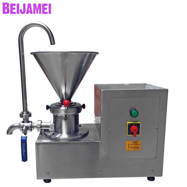 

beijamei factory commercial peanut butter making machine sesame chili butter grinding maker electric colloid mill 2200w