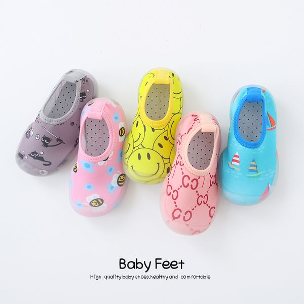 

baby socks shoes summer style baby first walkers with rubber
