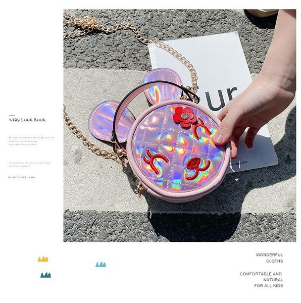 

princess bag little chain children's girl portable 2020 bag slant single cute foreign style korean shoulder cute fashion uwudl, Red;black