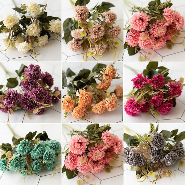 

phoenix ball artificial flower shop wall decoration flower ball wall silk wedding arrangement arrangement