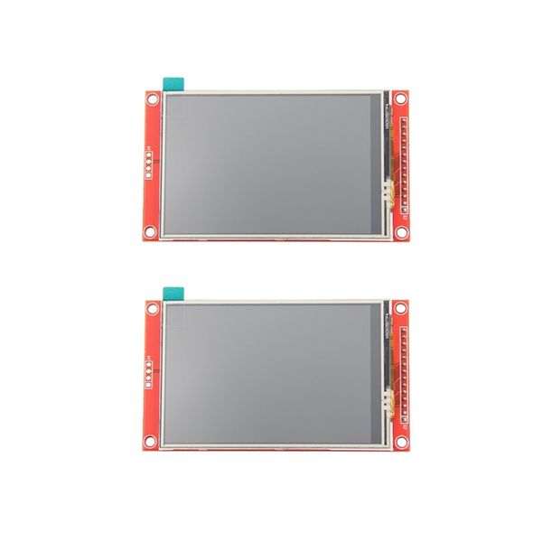 

2pc 3.5inch spi-serial hd color screen module ili9488 w/ touch support 65k