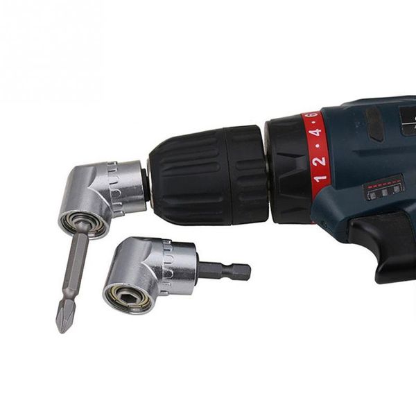 

105 degree angle drill adapte right angle driver extension power screwdriver drill attachment 1/4inch hex bit bit #734