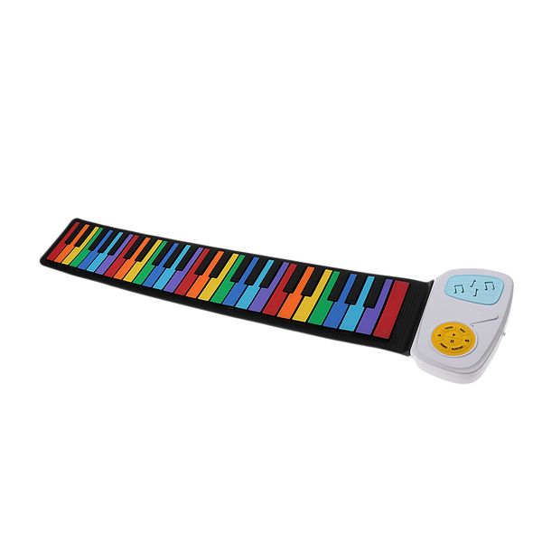 

finest 49 keys electronic piano silicon roll up piano children keyboard instrument