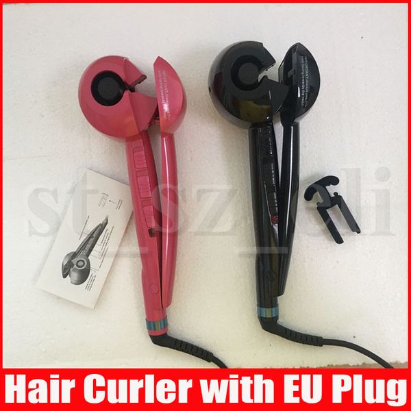 

hair curler professional curling wands curl hair styler steam curling iron|auto rotating electric hair curler eu plug