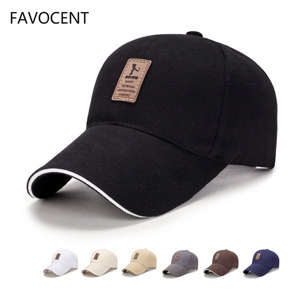 

favocent baseball cap men's adjustable cap casual leisure hats solid color fashion snapback summer fall hat women caps 11 colors, Blue;gray