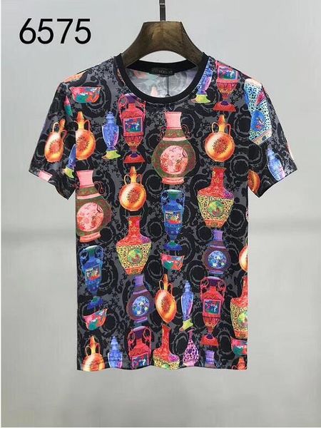 New 2020 Spring Summer T Shirts Casual T Shirt Tees Men Fashion Floral Print Luxury Brand T Shirts Mens Women Streetwear Tshirts Tops Coat Jacket Men Mens Jackets Styles From Dhy0208 16 63