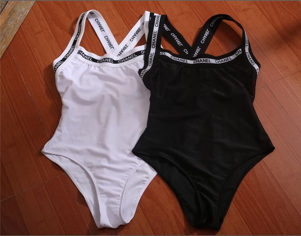 

solid color one-piece bikinis padded women push up swimwears outdoor beach vacation swimming bandage bikinis four seasons universal