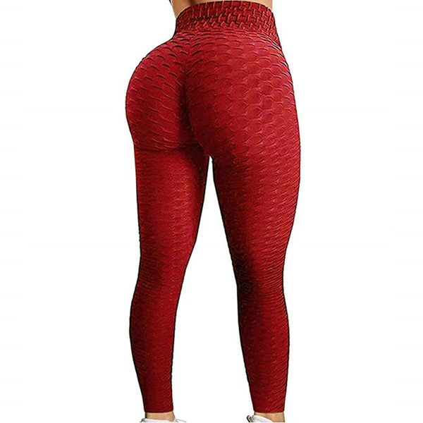 

yoga leggings women big booty pants high waist workout gym leggings sport women fitness yoga pants tights push up leggins legins, White;red