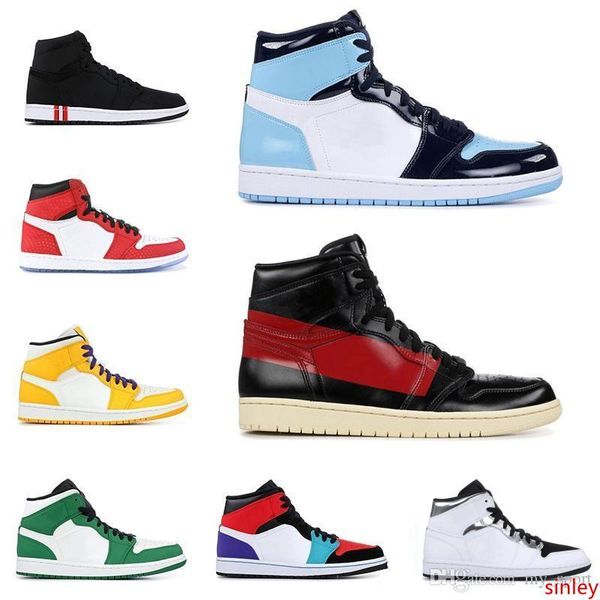 

big sale 1 high obsidian og travis баскетбол обувь spiderman unc 1s топ 3 mens couture мужчины спорт дизайнерские кроссовки кроссовки