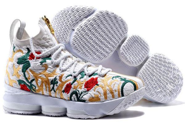 

2017 Новое поступление 15s мальчик Баскетбол Обувь черный и синий высокого качества