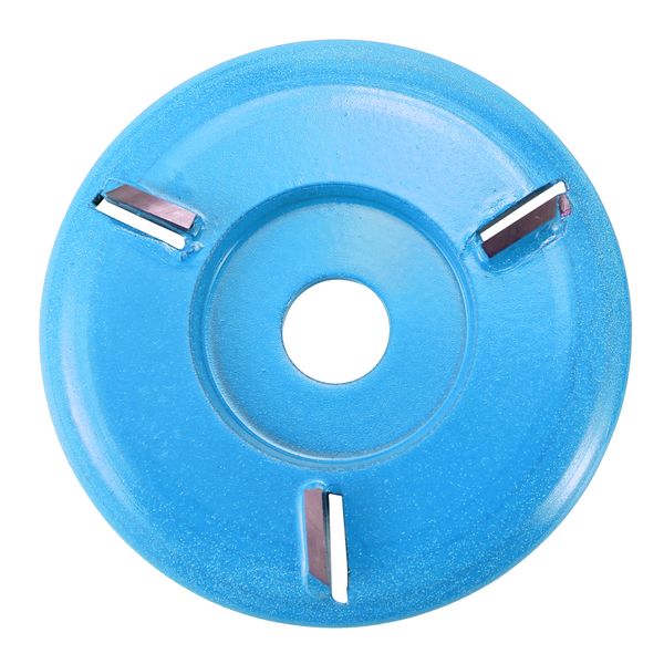 

three teeth woodworking turbo tray digging wood carving disc tool milling cutter for 16mm aperture angle grinder