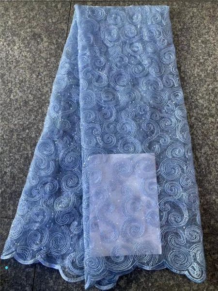 

небесно-голубые кружевные ткани африканская кружевная ткань 2019 высокое качество с блестками, зеленая французская ткань для платья latest f, Pink;blue