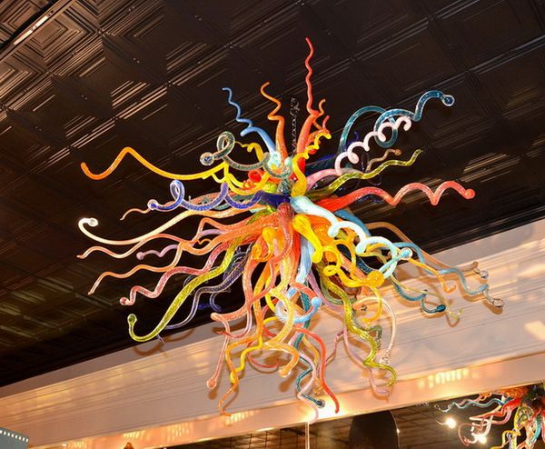 

blown glass chandelier spanish pure pendant lamps chihuly style hanging diy hand blown glass chandeliers and suspensions new house decor