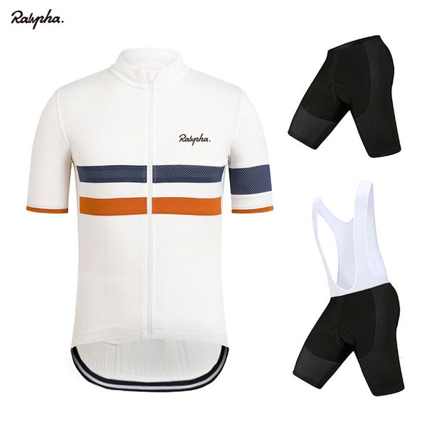 

rcc cycling jersey set 2020 man summer clothing short sleeve raphaing road bike uniform quick dry triathlon suit breathable wear, Black;blue