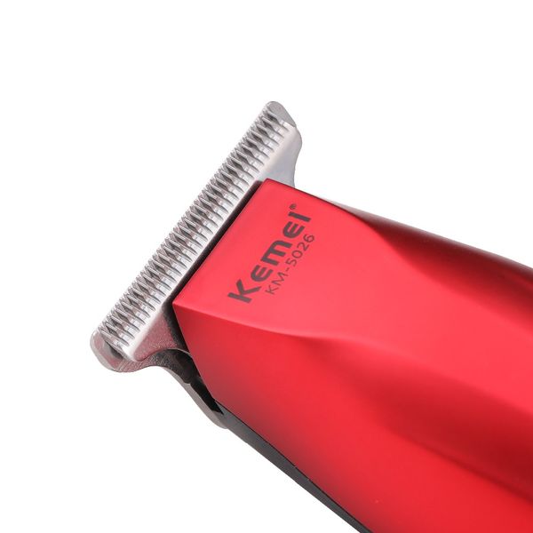 

new cuchillo de barba kemei professional hair clipper cordless 0mm baldheaded hair beard trimmer precision modelling diy hair cutter haircut