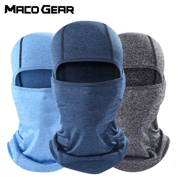 

outdoor cycling full face mask sport ski bike bicycle balaclava running snowboard hiking training fishing windproof men women, Black