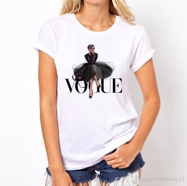 

womens tshirt summer new fashion women letter printing white 6 style t-shirt short sleeve o neck girl t shirt asian size s-4xl