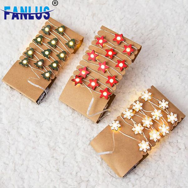 

2m/20 lights merry christmas tree led lights string decorations er for home stars wooden tree of life cutout gift xmas