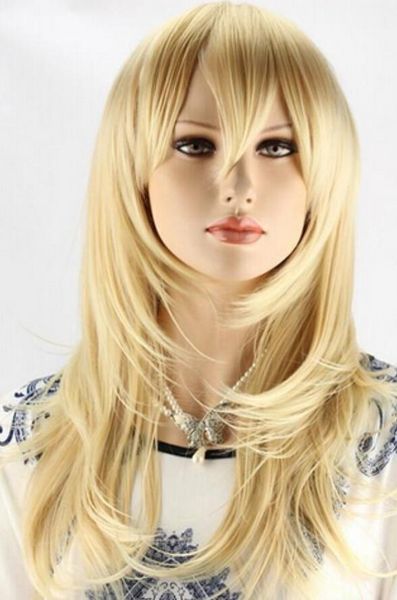 40/'/' Wavy Pony Tail Clip Peacock Blue Cosplay Wig Clip Only NEW