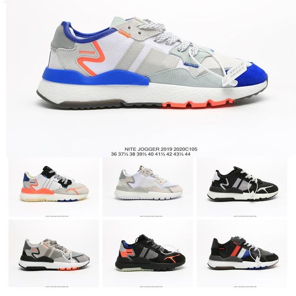 

nite jogger 2019 boots comfort men running shoes triple black white womens trainers for training sports sneakers trainers 36-44
