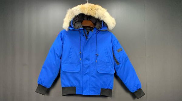 

classic designer flight jacket mens canada goosedown fashion casual trend coat outdoor windproof warm jacket simple wild couple down jacket, Black